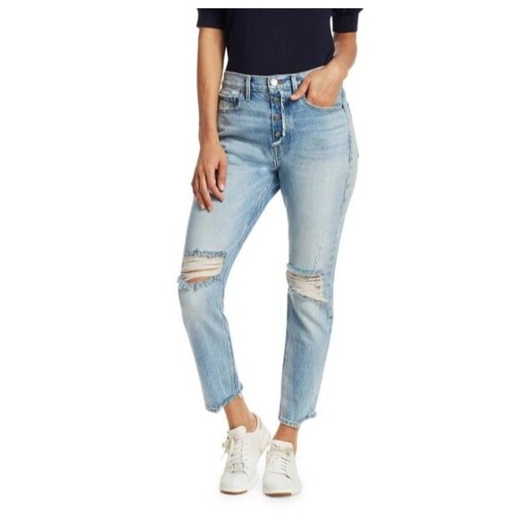 Frame Denim Denim - Frame Le Original High-Rise Skinny Rigid Re-Release Jeans in Watermark Size 27